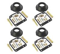 Pièce de rechange pour carburateur Kit de réparation de carburateur 4 ensembles soupape à flotteur vis pilote joint de chambre diaphragme for XJR400 400