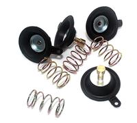 Pièce de rechange pour carburateur Kit de réparation de carburateur de moto for YFP350 / 650 XVS650 XVZ1200 XVZ1300 YFM350 XT225 Vanne de coupe d'air(4 pcs)
