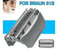 Pièce de rechange pour cartouche de tête de rasage 51S pour rasoir Braun Series 5 51S argent avec petites brosses