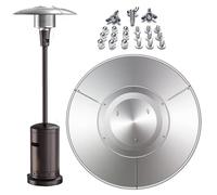 Pièce de rechange pour chauffage extérieur | - Réflecteur de chaleur - Partie de blindage pour chauffage extérieur - Parasol chauffant pour pare-brise extérieur