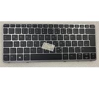 Pièce de rechange pour HP EliteBook 720 820 G1 G2 725 G2 76452-041 Clavier allemand rétroéclairé