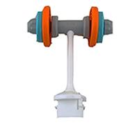 Pièce de rechange pour Jumperoo pliable Fisher-Price Fitness Fun - HBM25 ~ Centre d'activités pour bébé sur le thème de la gym ~ Jouet haltère de rechange