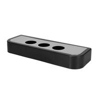 Pièce de Rechange pour Machine à Glace, Bac de Récupération Noir | Plastique Robuste, Protection du Comptoir, Compatible Machines à Yaourt et Usage Professionnel
