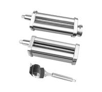 Pièce de rechange pour machine à nouilles en métal - Rouleau à pâtes - Coupe-pâtes - Coupe-pâte - En acier inoxydable