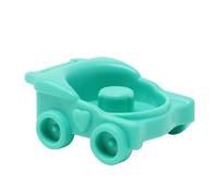 Pièce de rechange pour maison de poupée Fisher-Price Little People Sweet Sounds J9000 Melody Mini Van 77607 - Remplacement vert - Poussette de bébé sarcelle