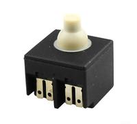 Pièce de rechange pour meuleuse d'angle à bouton-poussoir | Durable et en métal, taille compacte de 2,5 cm | Compatible avec meuleuse électrique et polisseuse de 100 mm pour atelier et bricolage