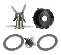 Pièce de rechange pour mixeur : 1 lame, 1 base de bol, 2 joints d'étanchéité et 1 carré