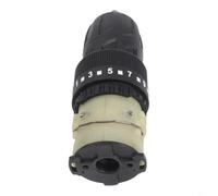 Pièce de rechange pour perceuse 12 V 16,8 V 21 V outils électriques Boîtier en métal avec configuration d'arbre d'entrée standard