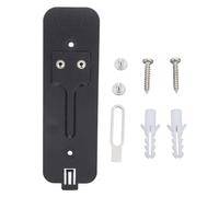Pièce de rechange pour plaque arrière de sonnette vidéo avec extracteur de carte pour sonnette vidéo Blink compatible avec le remplacement de la batterie Plaque de montage en (Noire)