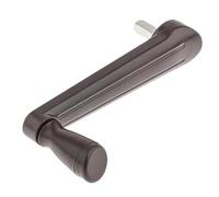 Pièce De Rechange Pour Store - Manivelle Complète Pour Volet Roulant | Acier Laqué Blanc | Manette De Remplacement Pour Ombrelle Extérieure | Pièce De Store Ergonomique Remplaçant La Manivelle Pour