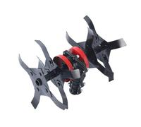 Pièce de rechange pour tondeuse : accessoire de roue de désherbage pour cultivateur à haute résistance, roue de cultivateur de coupe | Disque de charrue pour ameublir le sol pour tondeuse de jardin