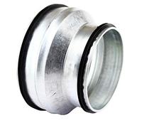 Pièce de réduction et de ventilation - Pour les tubes agrafés - Joint d'étanchéité à double lèvre en caoutchouc