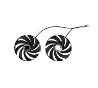 Pièce de refroidissement de l'ordinateur For RTX 4080 4090 GAMING X TRIO Ventilateur de carte vidéo 95MM PLD10020B12H RTX4080 RTX4090 Carte graphique de remplacement GPU(Fan - 2PCS)