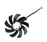 Pièce de refroidissement de l'ordinateur Ventilateur de carte graphique d'origine 87 mm FDC10H12S9-C 12 V 0,35 A GTX1660S for carte vidéo GTX 1660 SUPER