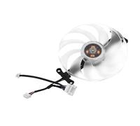 Pièce de refroidissement de l'ordinateur Ventilateur de carte vidéo RX7900XT for RX 7900 XTX Hellhound Spectral White T129215BU Ventilateur de refroidissement de carte graphique(Fan - 1PC)
