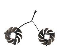 Pièce de refroidissement de l'ordinateur Ventilateur de processeur graphique 82 mm TH8015S2H-PCC01 for RTX 3070 3070Ti 3080 3080Ti 3090 XLR8 Gaming REVEL EPIC-X RGB Triple ventilateur de refroidisseme