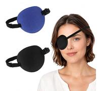 Pièce de réglable pour les yeux médicaux | patch 3D pour les yeux de pirate, pour œil droit ou gauche, pour adultes et enfants, Halloween