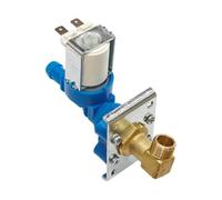 Pièce de réparation d ' alimentation en eau pour lave-vaisselle 12V 6W, ensemble d ' entrée de 11cm / 4.33 pouces de longueur, entrée filetée, sortie de tuyau et vérification du
