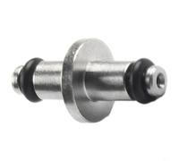 Pièce de réparation d'engrenage de plongée : bobine d'air haute pression en T avec joint torique pour émerillon Spg, laiton plaqué nickel pour jauges de plongée