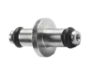Pièce de réparation d'engrenage de plongée : bobine d'air haute pression en T avec joint torique pour émerillon Spg, laiton plaqué nickel pour jauges de plongée