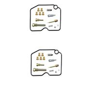 Pièce de réparation Kit De Réparation Carburateur Moto Avec Joint D'étanchéité Et Pointeau Pour Kawasaki W650 BJ650 1996 1997 1998 1999-2006(2set C)