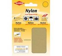 Pièce de réparation nylon, autocollant, beige