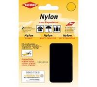 Pièce de réparation nylon, autocollant, noir