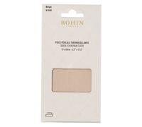 Pièce De Réparation Percale Thermocollante Beige