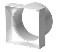 Pièce de transition 90x90/Ø100mm
