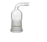 Pièce de transition Rettberg®, manchon NS 14,5/23 sur olive 8 mm, avec tube à angle droit