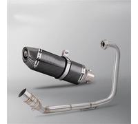 Pièce d'échappement Pour Bajaj Pour Pulsar NS200 NS 200 51 Mm, Collecteur D'échappement Complet, Intermédiaire, Coude, Moto De Course(Multi-colored)