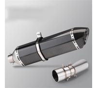 Pièce d'échappement Silencieux D'échappement De Moto 51 Mm Modifié Avec Collecteur Central Pour BMW F800GS F800Gt F800R F650GS F700GS 2008-2015 2016 2017(Multi-colored)