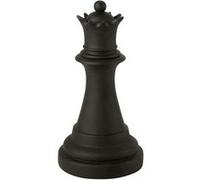 Pièce d'Échec Déco "Reine" 67cm Noir Noir