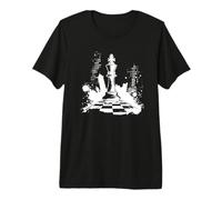 Pièce d'échecs Streetart T-Shirt Haut de Gamme