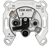 Piece detachee antenne - satellite Kathrein ESM 40/G Prise antenne TV, FM, Data encastré Prise boîte de jonction