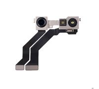 Pièce détachée - AVIZAR - iPhone 13 Pro Max - Caméra Avant - Objectif de Remplacement - Noir