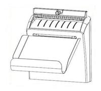 Pièce détachée d'imprimante/scanner - ZEBRA - ZT410 / ZT411 - Cutter - Blanc