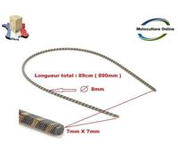 Pièce détachée d'Origine Constructeur: Axe de flexible Arbre de transmission d'entrainement pour débroussailleuse Dorsal : 89 CM