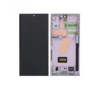 Ecran LCD et Vitre Tactile Soft Oled avec Châssis Lavander pour Galaxy S23 Ultra 5G S918