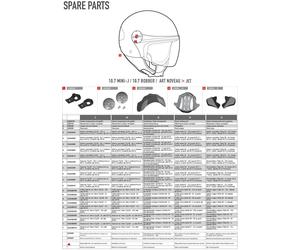 Pièce Détachée GIVI Z2255B54R - Set De Protecteurs 54/XS H107 Neuf