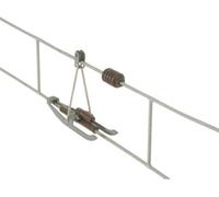 Viessmann Modellspielwaren Pièce d'isolation de caténaires 4175 H0 Universel 2 pièces