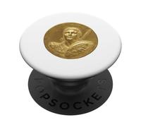 Pièce d'or Antique - Alexandre Le Grand PopSockets PopGrip Adhésif