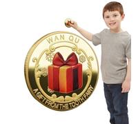 Pièce d'or de la petite souris perez, pièce de monnaie à collectionner - Souvenir amusant pour montrer la tradition des de l'enfance