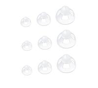 Pièce d'oreille d'aide auditive en Silicone souple transparent dômes ouverts embouts d'oreille confortables Invisible 9 pièces