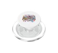 Pièce du Puzzle Autisme : Sensibilisation des mères, Acceptation et compréhension de l'amour PopSockets PopGrip pour MagSafe