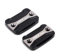 Pièce du réservoir Moto CNC Couvercle De Tasse Frein Avant Réservoir Liquide Bouchon D'huile pour KYMCO AK550 AK 550 2017 2018(Grey)