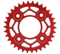 Pièce en Aluminium en Aluminium 34T 420 Compatible avec MSX125 MSX 125 Dirt Bike Pit Bike Off Road Motorcycle Accessoire(Red)