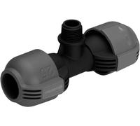 Pièce en T GARDENA système Sprinkler 02786-20 25 mm (1/2) (filet. Ext.)