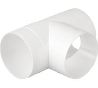 Pièce en T pour tuyau d'évacuation ø125mm airRoxy 8416