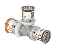 Uponor Té réduit S-Press PLUS MLC Lot 20 x 16 x 16 mm